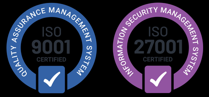 ISO 9001 & ISO 27001 Certified